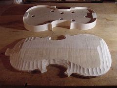 the back with initial rough arching